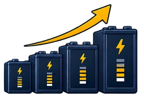 scalable ups battery packs with increasing capacity for backup power in michigan data centers